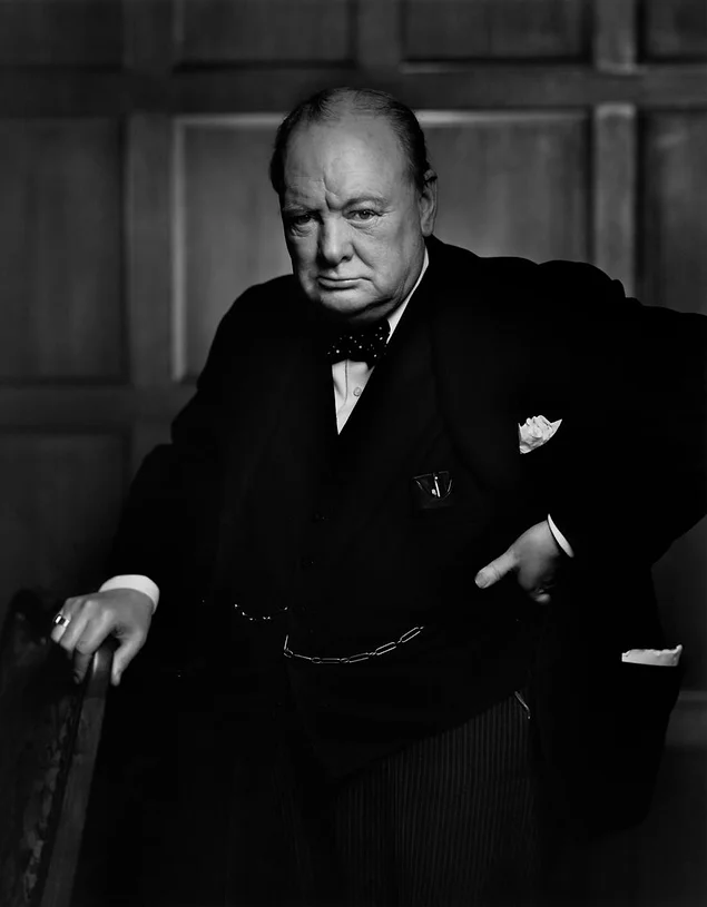 Уинстон Черчилль, Юсуф Карш, 1941