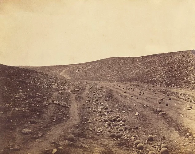 "Долина теней смерти", Роджер Фентон, 1855
