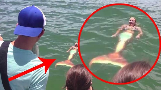 10 русалок якобы попавших в кадр