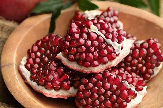 13. Pomegranate seeds