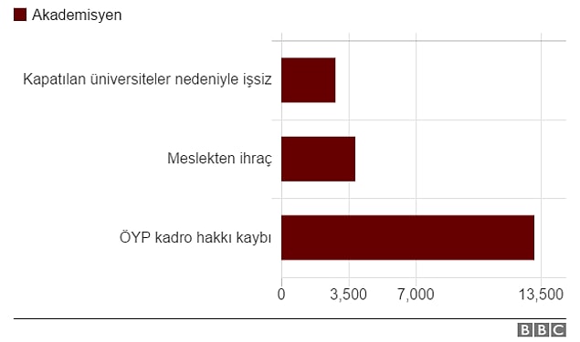 Toplamda 3 bin 850 akademisyen İhraç edildi