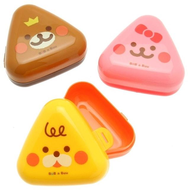 21. If the snack containers are this cute, we might end up putting on some weight.