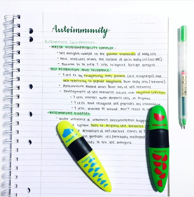 2. These notes are so beautiful that they can make anybody love Biology class.