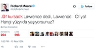 Twitter'ın Hazırcevap İngiliz Büyükelçisi Richard Moore'dan 17 Tweet