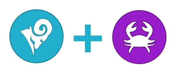 3. Овен и Рак