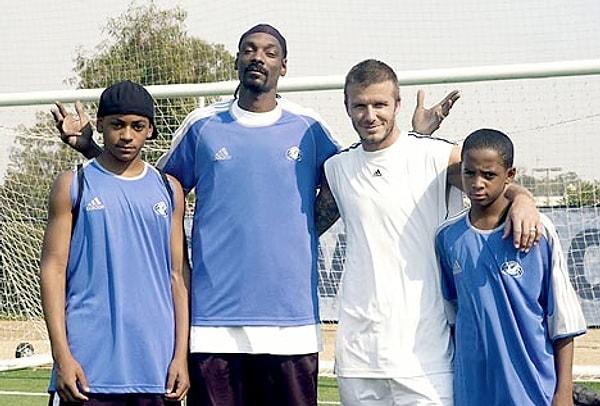 10. Snoop Dogg ve David Beckham'ın ölümüne kanka olduğunu söylesek?