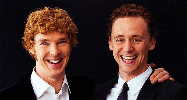 11. Benedict Cumberbatch ve Tom Hiddleston en klas dostluklardan birini yaşıyor.