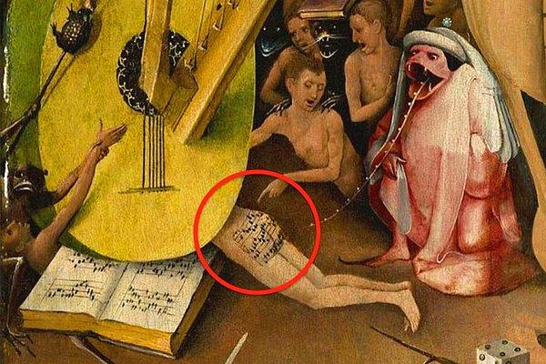 1. Bir Günahkarın Poposuna Yazılmış 500 Yıllık Notaların Keşfedildiği Tablo Hakkında 21 Bilgi