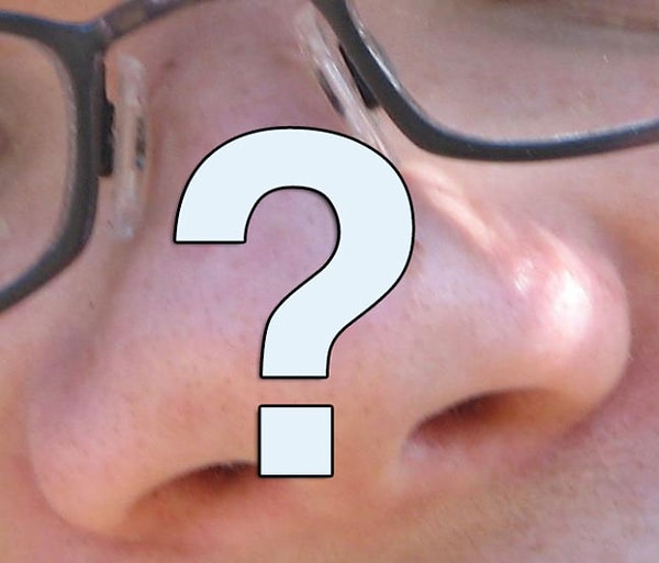 12. "Не могла вспомнить слово "нос". Поэтому сказала подруге, что у нее грязь на том, что у нее между глаз"