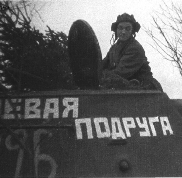 She wanted to actively take part in the war provided she used the tank herself.