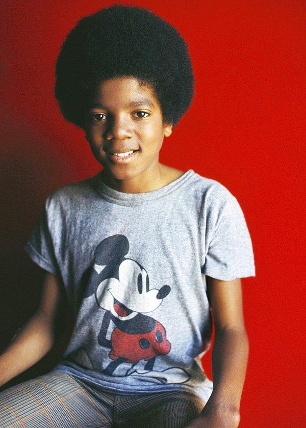 6. Michael Jackson 13 yaşında, 1971.