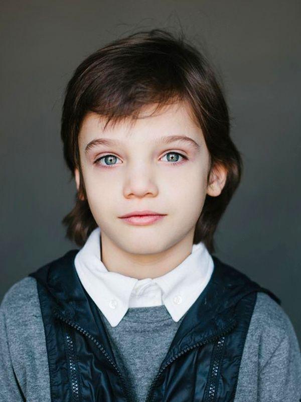 2. Nine-year-old Vagif: his dad is half-Azerbaijanian and half-Russian and his mom is half-Armenian and half-Russian.