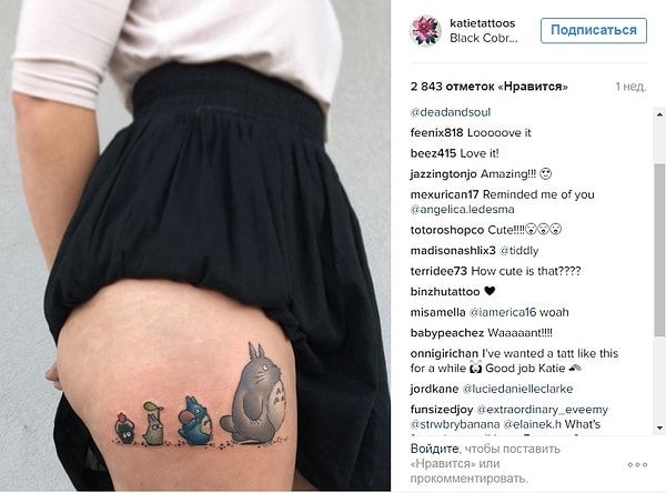 5. Кто еще любит Тоторо?