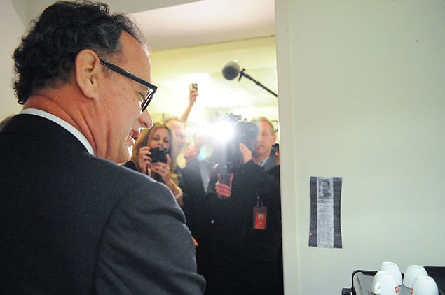 19. Tom Hanks'in hediye ettiği bir kahve makineleri var.