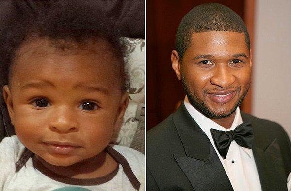 19. Usher da mı oğlunu gizledi? :(