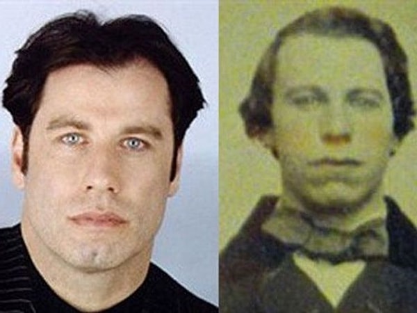 8. Джон Траволта и этот прекрасный незнакомец