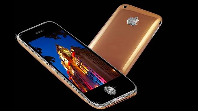 Мобильный телефон - iPhone 3GS Supreme Rose от Stuart Hughes - $2.97 млн.