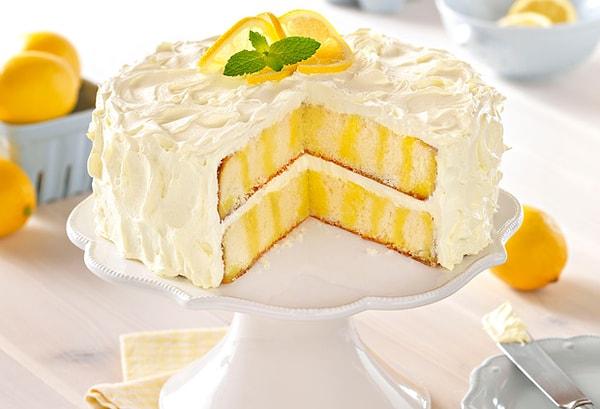 5. Limonun ferahlatan aroması pastayla beraber enfes oluyor.