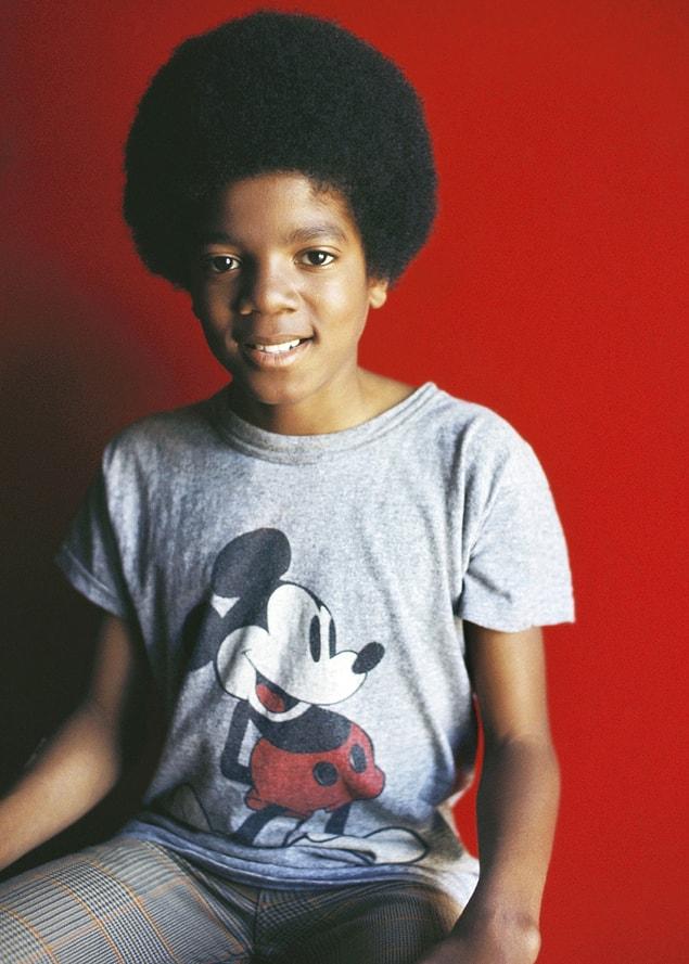 6. 13-year-old Michael Jackson, 1971.