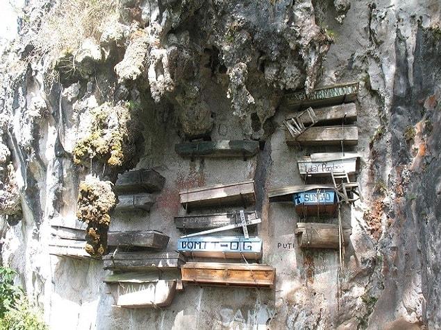 25. Hanging Coffins of Sagada – Philippines