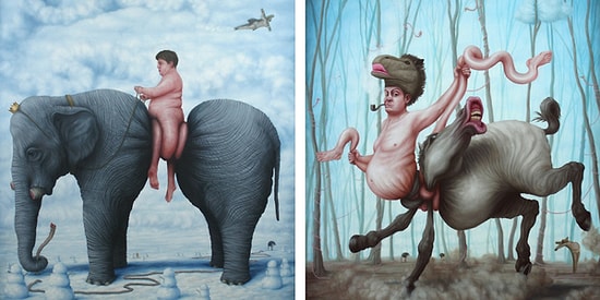 Algılarla Oynamayı Seven Sürrealist Sanatçıdan Beyin Gıdıklayıcı 20 Eser