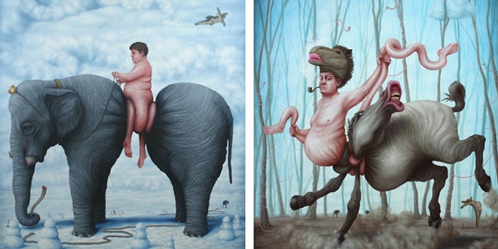 Algılarla Oynamayı Seven Sürrealist Sanatçıdan Beyin Gıdıklayıcı 20 Eser