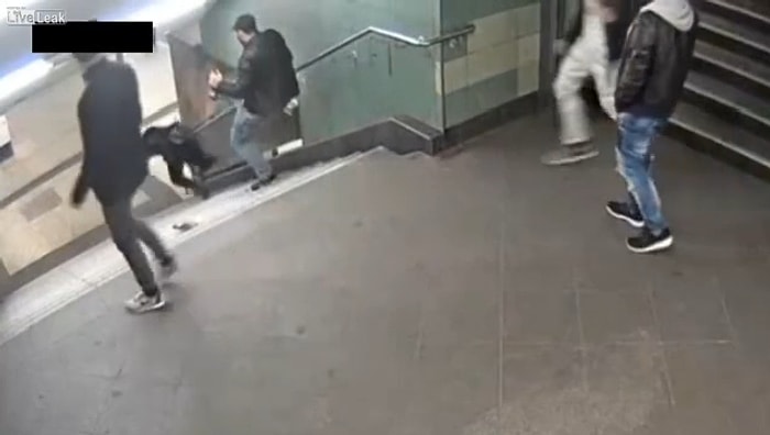 Sarhoş Adamdan Alt Geçitte Bir Kadına İğrenç Saldırı