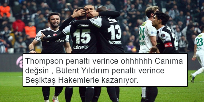 Cenk Attı, Kartal Kazandı! Beşiktaş - Bursaspor Maçının Ardından Sosyal Medyaya Yansıyanlar