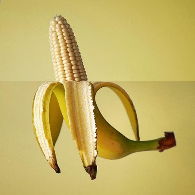 6. Corn + Banana