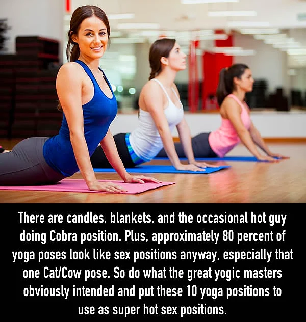 Sex positions that double as exercise