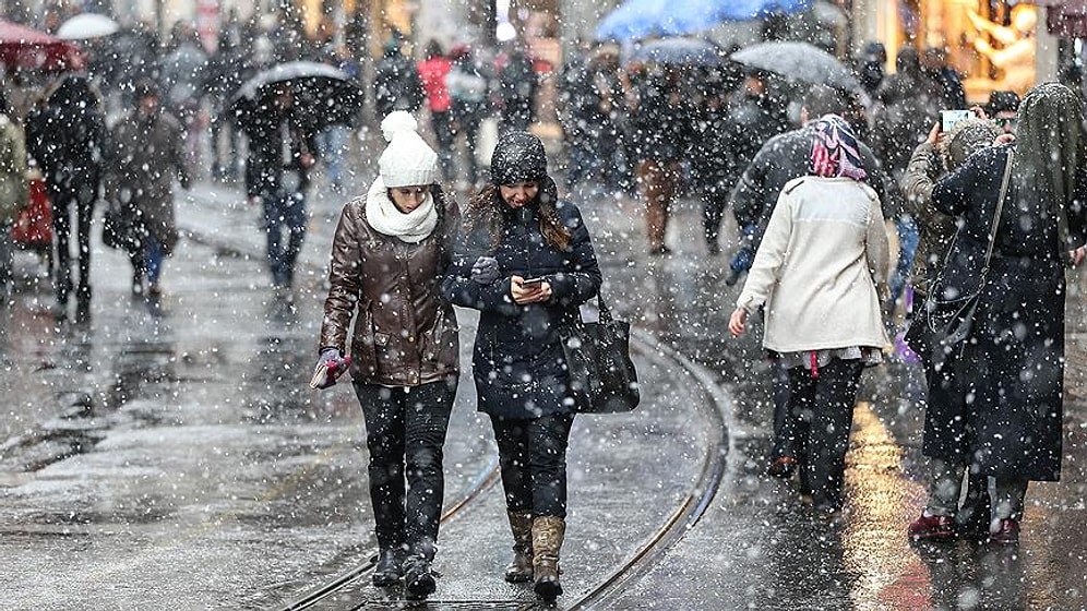 Meteoroloji Açıkladı: İstanbul'a Kar Geliyor