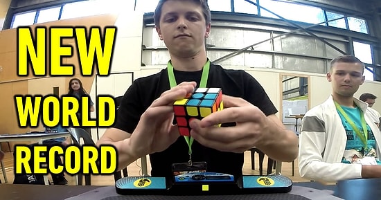 Rubik Küp'te Yeni Dünya Rekoru Geldi!