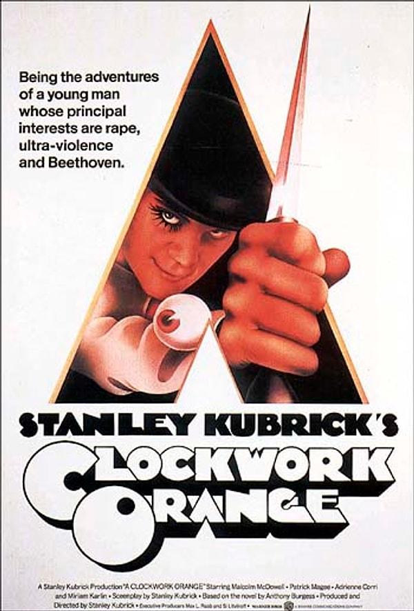 16. Otomatik Portakal (1971)  A Clockwork Orange