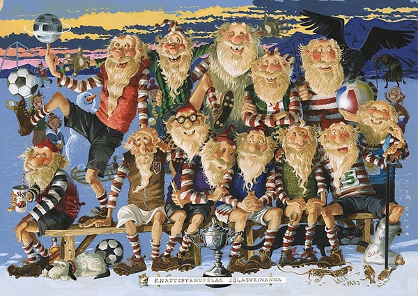6. А в Исландии вместо Санта-Клауса к детям приходят Йоласвейнары, персонажи исландского фольклора.