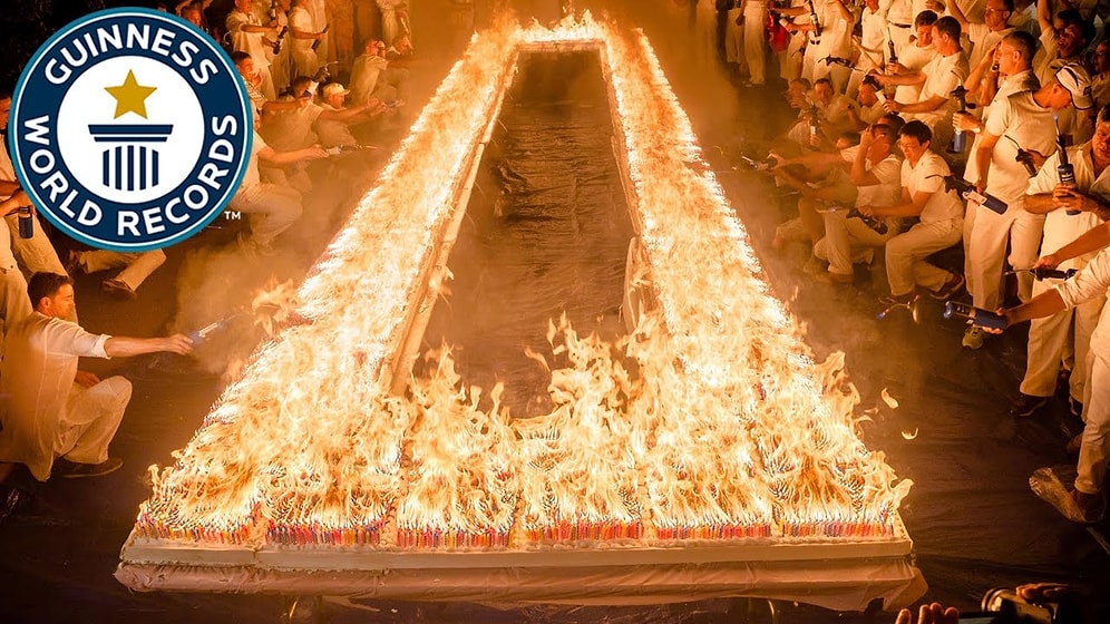 72.585 Pasta Mumu Yakılarak Kırılan Dünya Rekoru