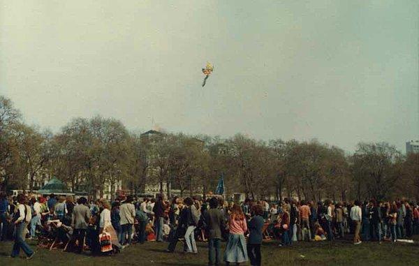 1. Londra'da Hyde Park'da gerçekleştirilen Smokey Bears Picnic Festivali'nden...