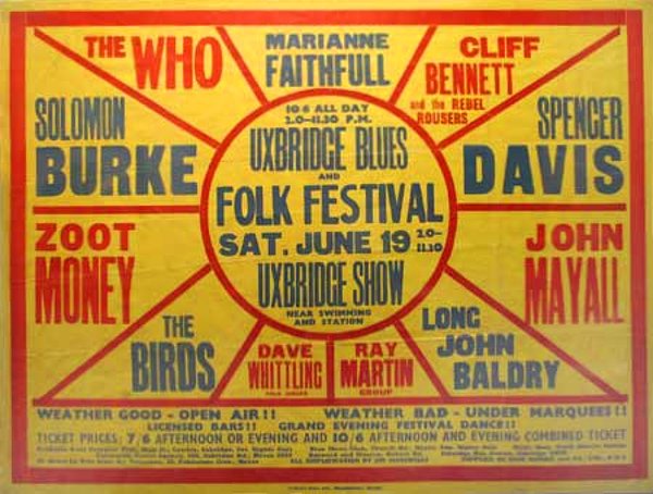 8. Uxbridge Festival Of Folk and Blues (1965)