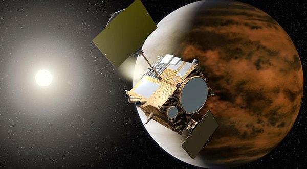 Bugün, Venüs'ün yörüngesinde uydusu bulunan tek ülke Japonya.
