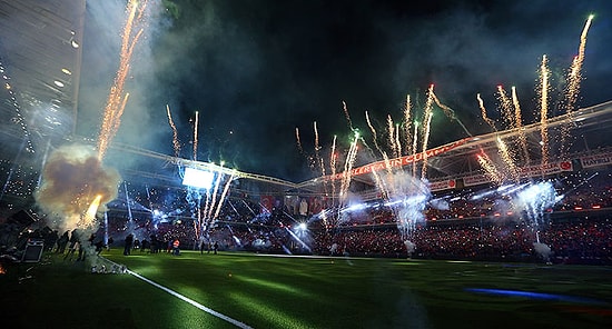 Türk Futbolu En Modern Stadına Kavuştu "Şenol Güneş Stadyumu" Açıldı