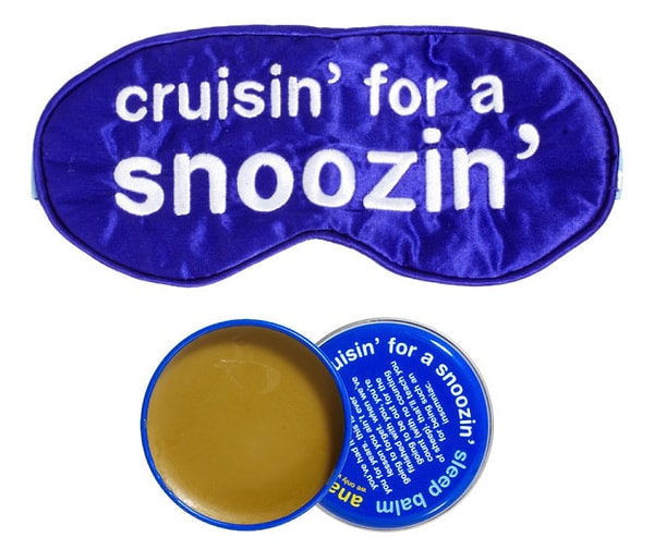 6. Повязка для сна с надписью "На сон нарываешься" и бальзам для улучшения сна