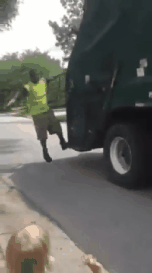 These children who offered a cold drink to the people who have to clean up the trash on a hot summer day.