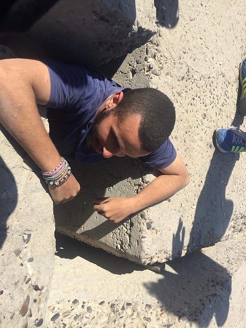 This legendary rescue where a group of people saved a dog who was stuck for 5 days after he fell into the rocks.