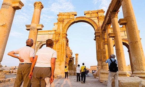 Palmira son zamanlara kadar turizmin yuvasıydı.
