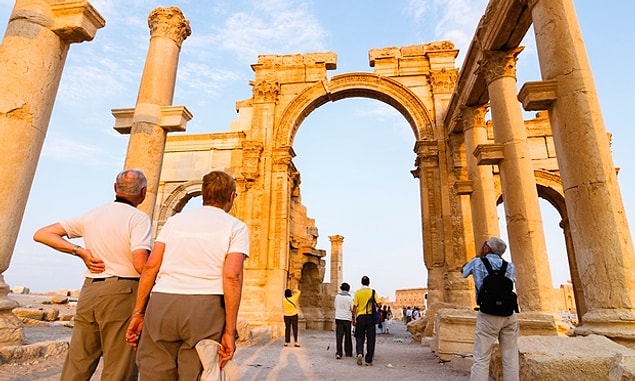 Palmira son zamanlara kadar turizmin yuvasıydı.