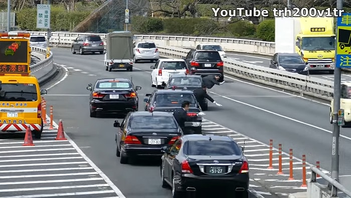 Japonya Başbakanının İbretlik Konvoyu