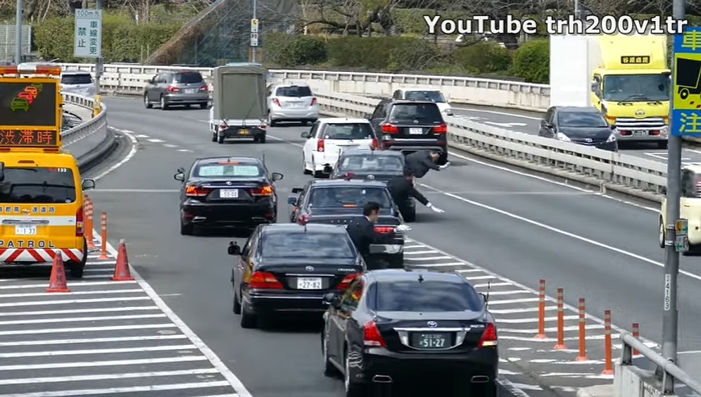 Japonya Başbakanının İbretlik Konvoyu