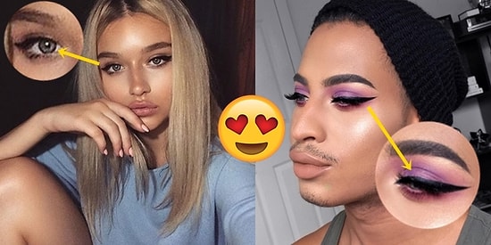 Biz Dümdüz Çizgi Çekemezken Eyeliner Konusunda Çıtayı Everest'e Taşıyanlardan 19 Kare