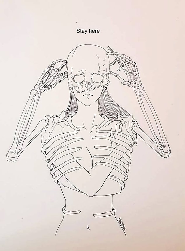2. Ölümün ve depresyonun insanlık tarihinde taşıdığı mecazi anlamları ve mesajları düşünür.