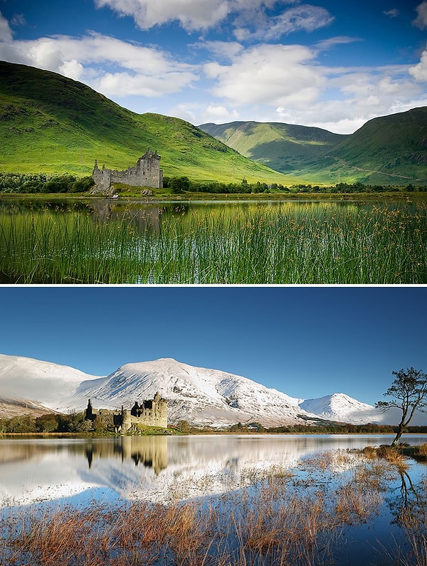 29. Kilchurn Kilisesi, İskoçya