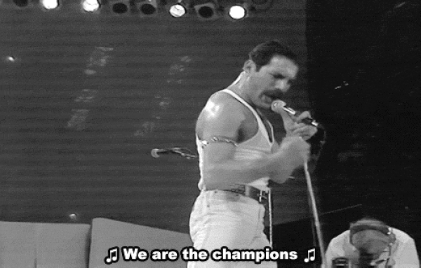 We are the champions